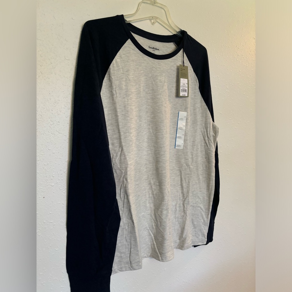 Good fellow knit long sleeve shirt